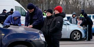 Evacuees from Mariupol Ukraine war