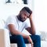 Depressed man