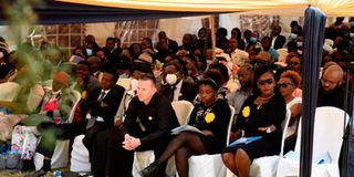 Samuel Kimiti Wanjaria burial in Kiambu