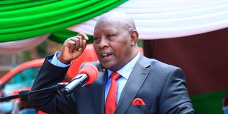 Nyeri Governor Mutahi Kahiga