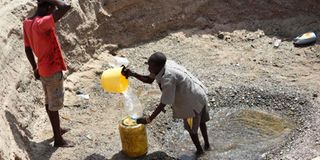 world water day, kaikor well, turkana, water shortage, groundwater, underground water