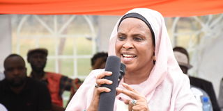 Isiolo Senator Fatuma Dullo