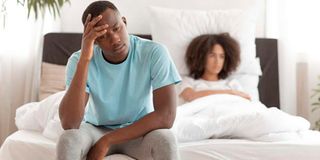 low libido, stressed couple, erectile dysfunction, lowsex drive