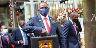 Treasury Cabinet Secretary Ukur Yatani 