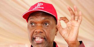Jubilee Party secretary-general Jeremiah Kioni