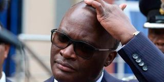 Transport Cabinet Secretary James Macharia