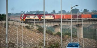 SGR cargo train