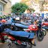 Impounded motorbikes