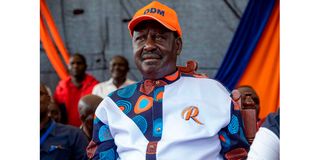 Azimio la Umoja presidential aspirant Raila Odinga