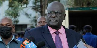 Cabinet Secretary George Magoha 