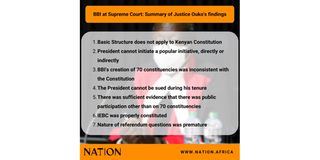 BBI ruling justice william ouko decision