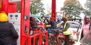 Fuel shortage Meru town