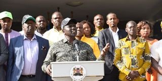 Deputy President William Ruto fuel crisis