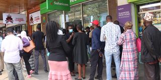 queue Safaricom sim cards registration