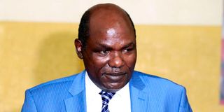 IEBC Chairman Wafula Chebukati