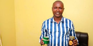 Paul Mutua, bee keeping 