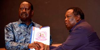 Francis Atwoli, Raila Odinga