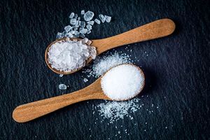 Iodine is usually added to table salt during processing.