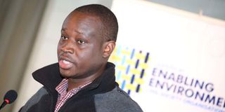 KUJ secretary-general Erick Oduor