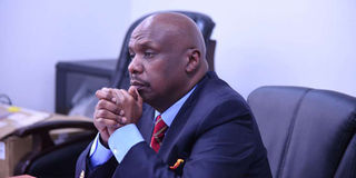 Baringo Senator Gideon Moi