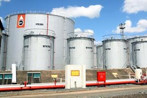 Oil storage tanks at the Kenya Pipeline Company in Nairobi