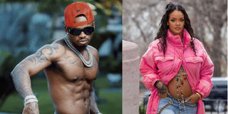 Diamond Platnumz and Rihanna