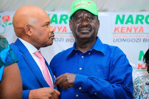 Raila Odinga and Makau Mutua 