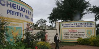 Chewoyet High School.