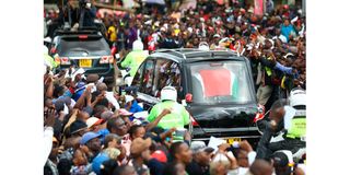 Kibaki Send off