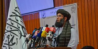 Taliban minister for Promotion of Virtue and Prevention of Vice Mohammad Khalid Hanafi