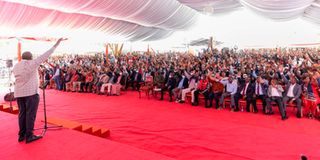 President Uhuru at Sagana III