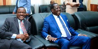 Raila Odinga and Kalonzo Musyoka