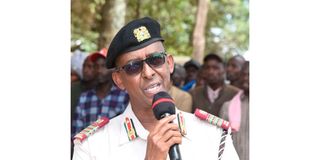 Rift Valley Regional Commissioner Maalim Mohamed