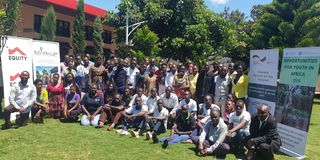 Some of the trainees and facilitators