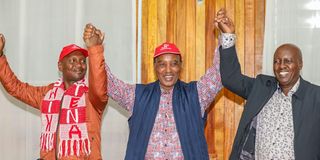 Kimemia picks new running mate