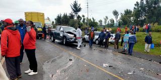 Kinungi blackspot accident