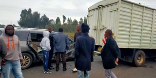 Kinungu accident Nakuru-Nairobi highway
