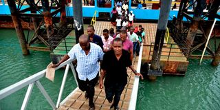 Mtongwe Ferry Channel 