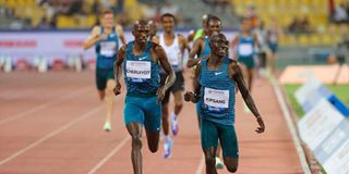 Abel Kipsang of Kenya