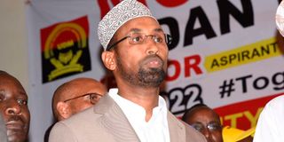 Mandera County Assembly Speaker Mohamed Adan Khalif