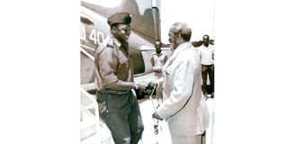 Idi Amin, Jomo Kenyatta