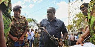 Interior Cabinet Secretary Fred Matiang'i