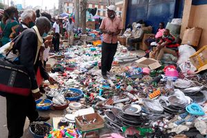 Traders Gikomba Kenyan economy