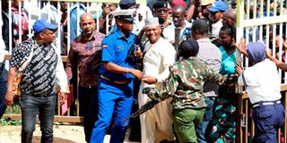 Mike Sonko iebc office mombasa 