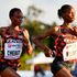 Kenya's Beatrice Chebet and Caroline Nyaga 