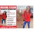 A missing person poster of a Grade Six pupil