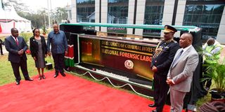 Official opening of DCI National Forensic Laboratory