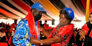 Charity Ngilu Raila Odinga