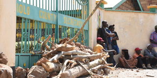 Unpaid Isiolo casuals