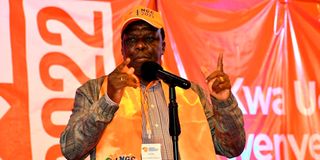 Azimio NEC Chairman Wycliffe Oparanya